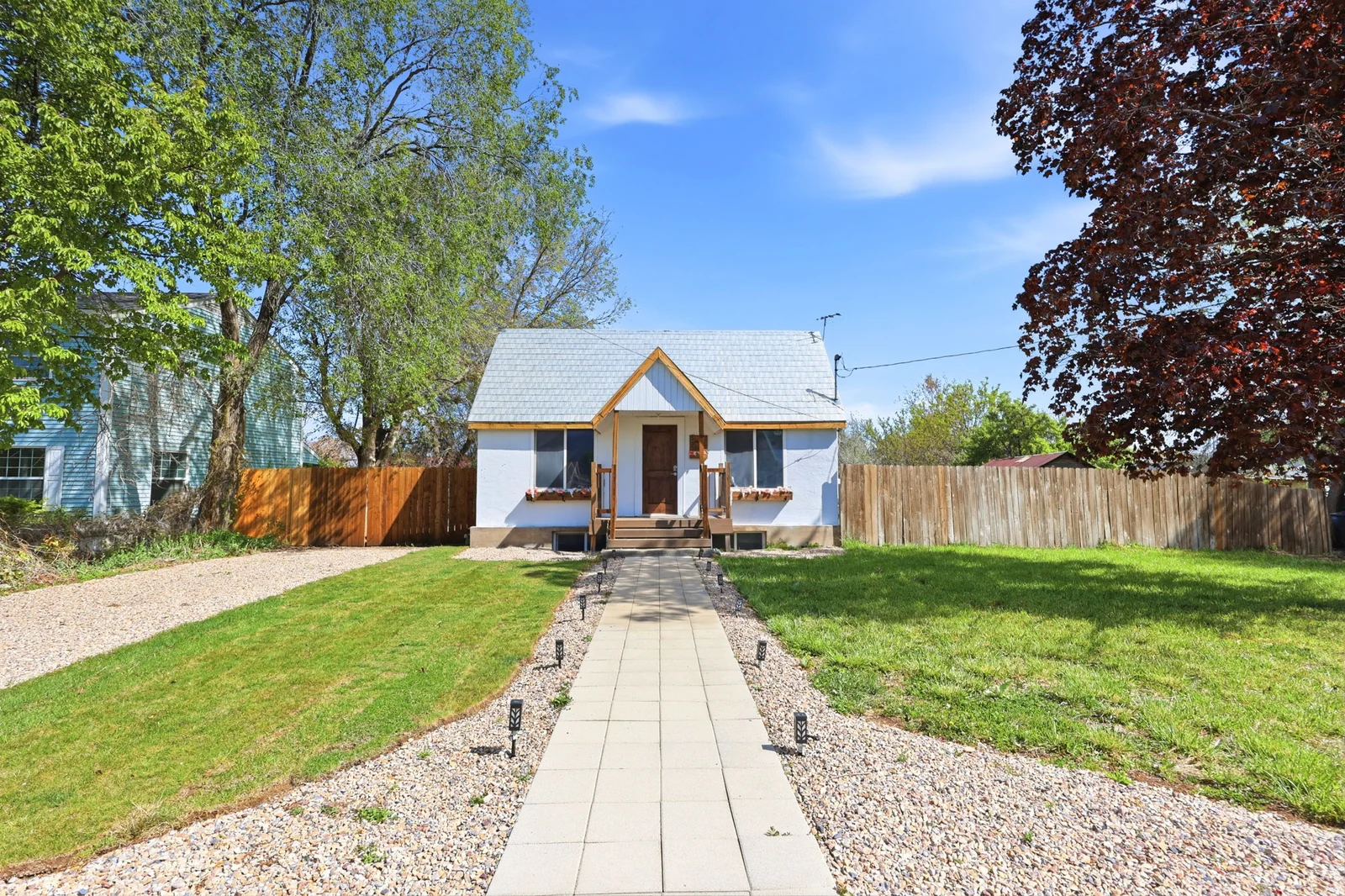 Bungalow-style house featuring covered porch